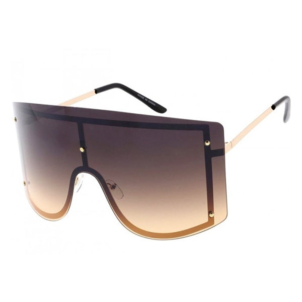 Designer Inspired Face Shield Sunglasses