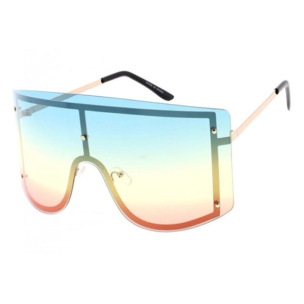 Designer Inspired Face Shield Sunglasses