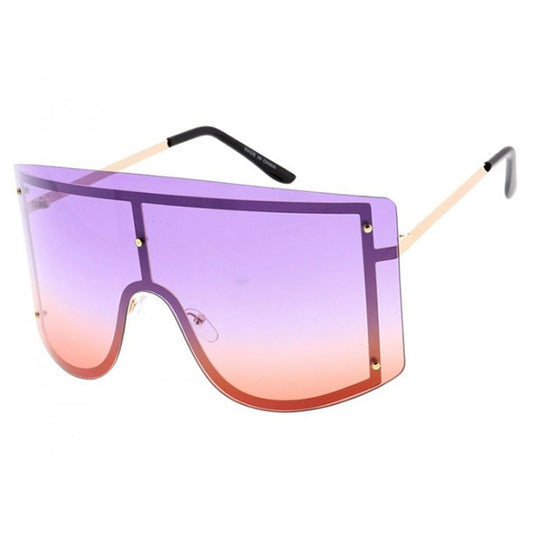 Designer Inspired Face Shield Sunglasses